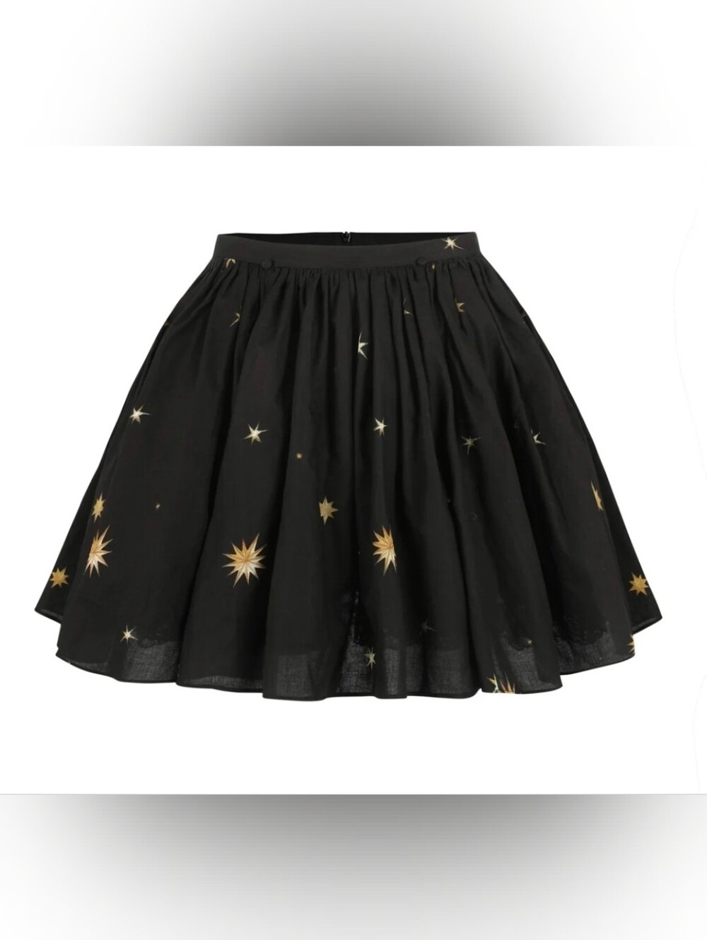 Selkie Kiera cotton star print skirt with bustles EUC - Picture 2 of 7